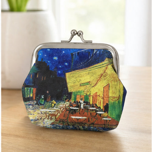 HS portemonnee Van Gogh Cafe Terrace - sfeerbeeld