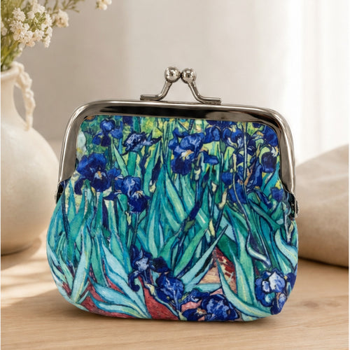 HS portemonnee Van Gogh Irises - sfeerbeeld