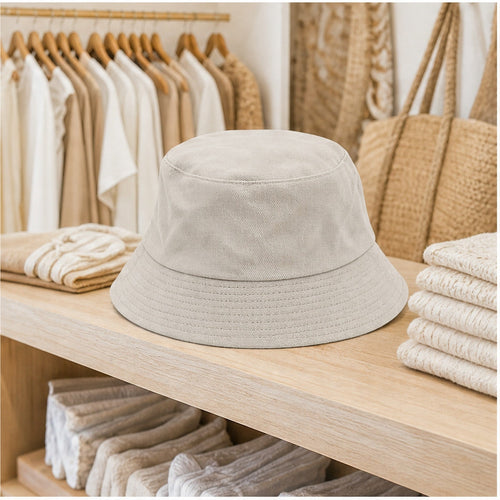 HS Fashion Bucket Hat - Beige 18 - Beige - in setting