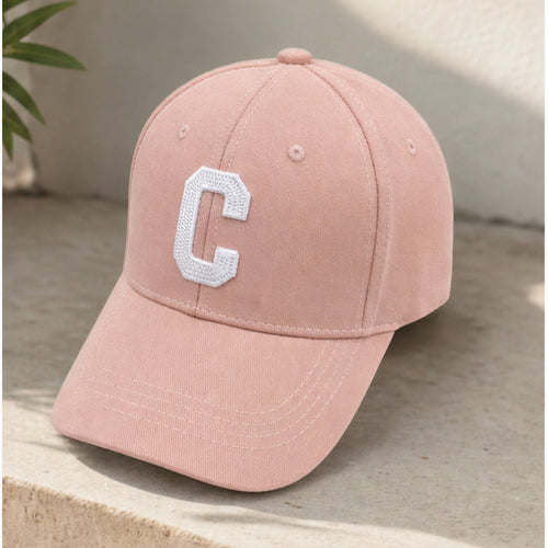 HS petje Roze Witte C Patch - sfeerbeeld