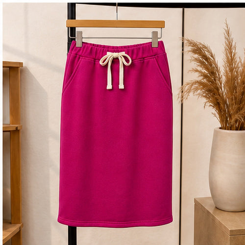MOOIJ Rok Zachte Stof - Fuchsia - IN_SITU