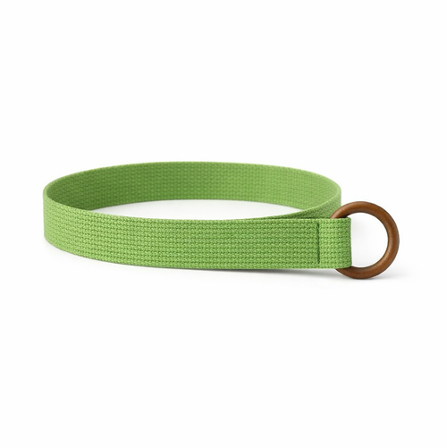 HS Riem - Effen met Houten Gesp - verstelbare pasvorm - 11 kleuren - SIDE