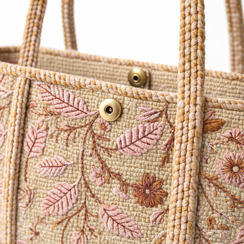 HS Shopper - 100% Katoen - praktisch voor dagelijks gebruik - 11 kleuren - DETAIL
