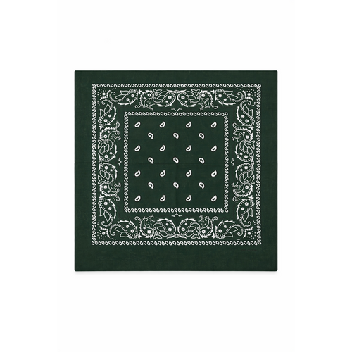 HS Bandana - In 10+ Kleuren - Classic - Katoen - Donkergroen