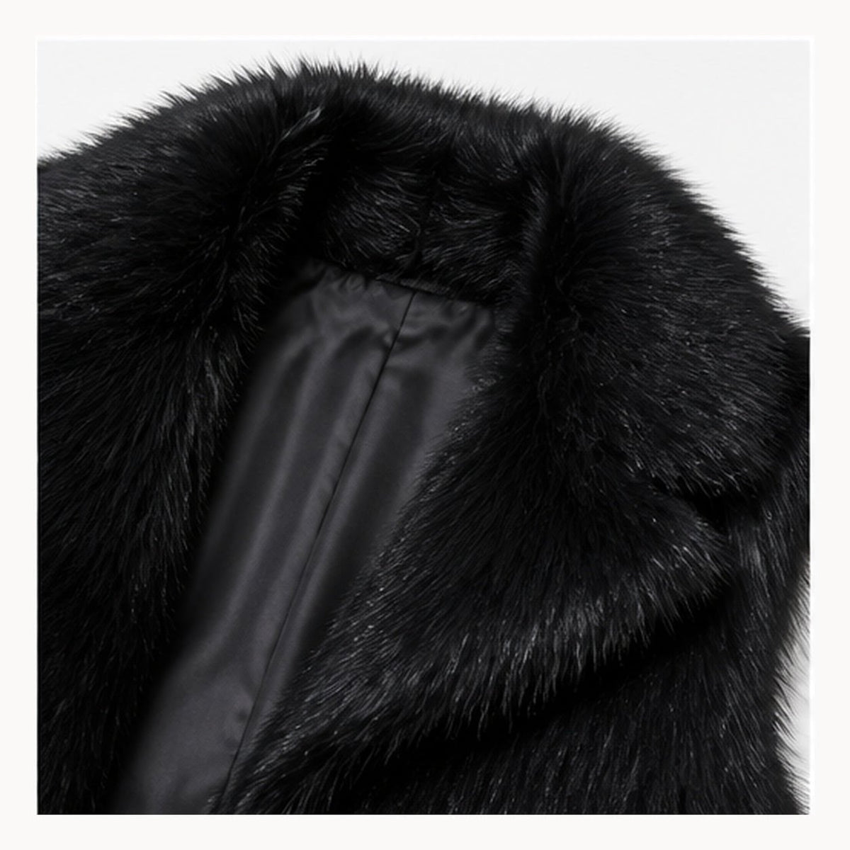 Shaggy Faux Fur Bodywarmer - One Size