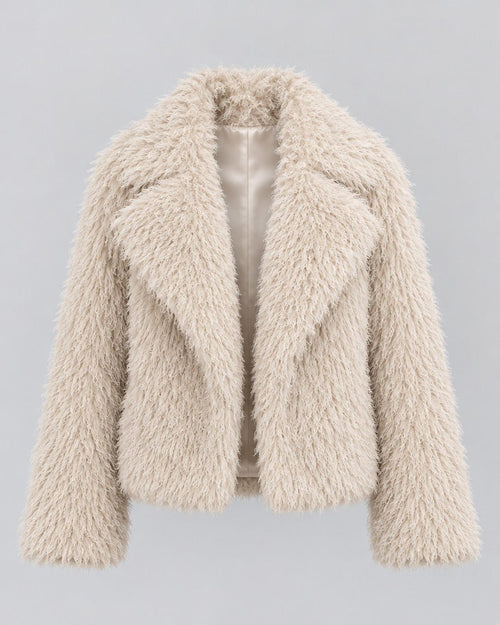 Faux Fur Shaggy Jas