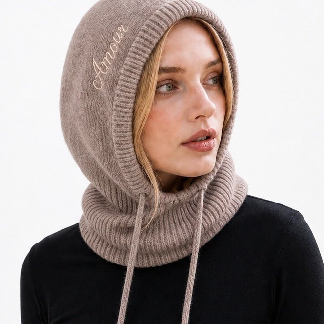 Amour Gebreide Hood