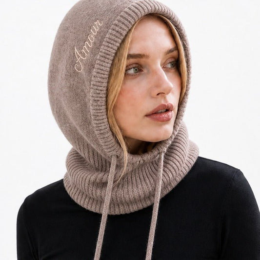 Amour Gebreide Hood