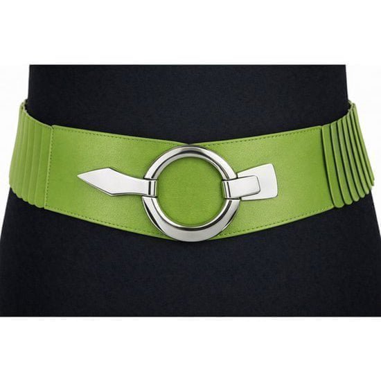 Elastische Tailleriem met Metalen Gesp – Vegan Leer