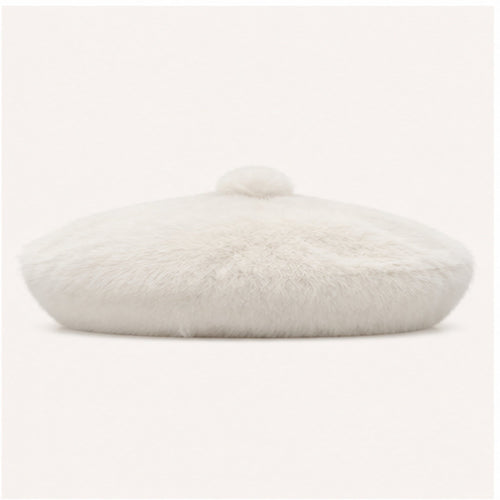 Faux Fur Baret - One Size