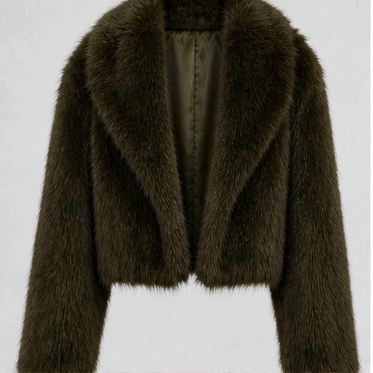 Korte Faux Fur Jas