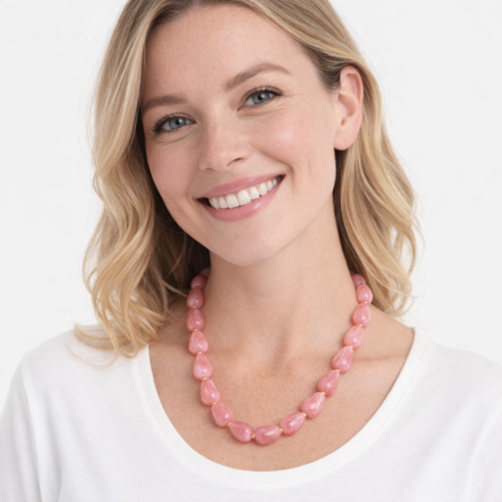HS Ketting - Zomer collectie - statement detail - 5 kleuren - MODEL_FRONT