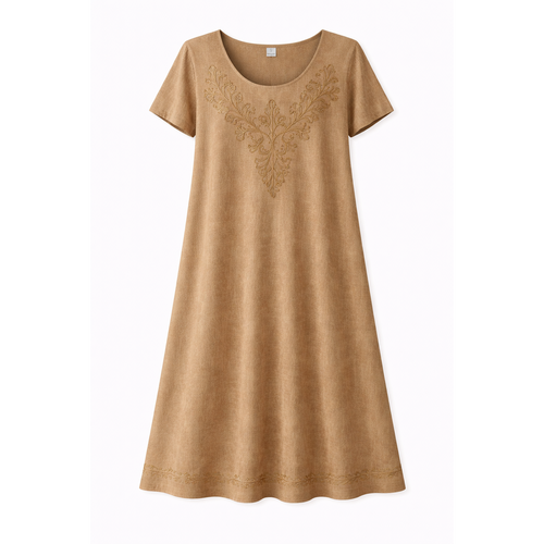 HS Jurk - Viscose - comfortabele pasvorm - 4 kleuren - originele variantfoto