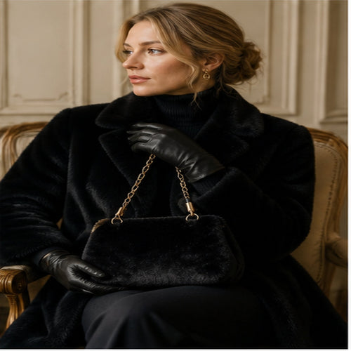 Faux Fur Handtas – Model 20112