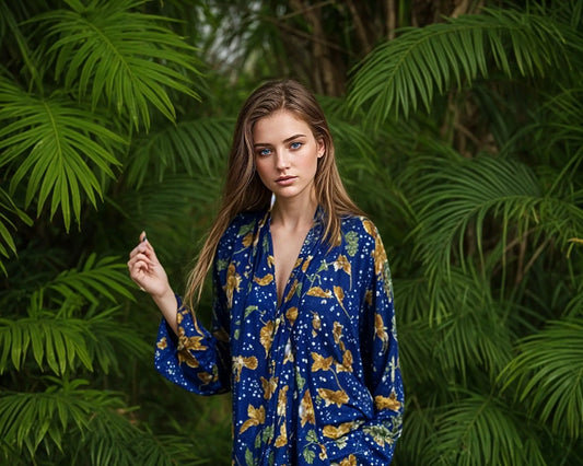 Handgemaakte Lange Kaftan - In meerdere kleuren verkrijgbaar! - Mapsy B.V