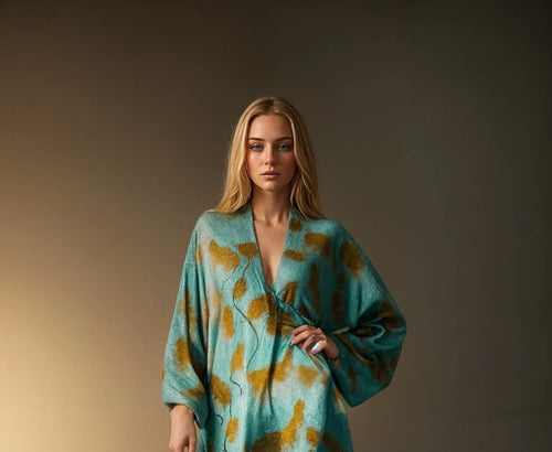 Handgemaakte Lange Kaftan - In meerdere kleuren verkrijgbaar! - Mapsy B.V