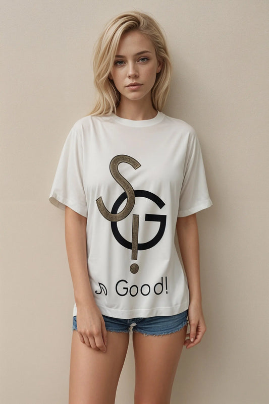 Trendy T-shirt met Unieke Print en Comfortabele Pasvorm - Mapsy B.V