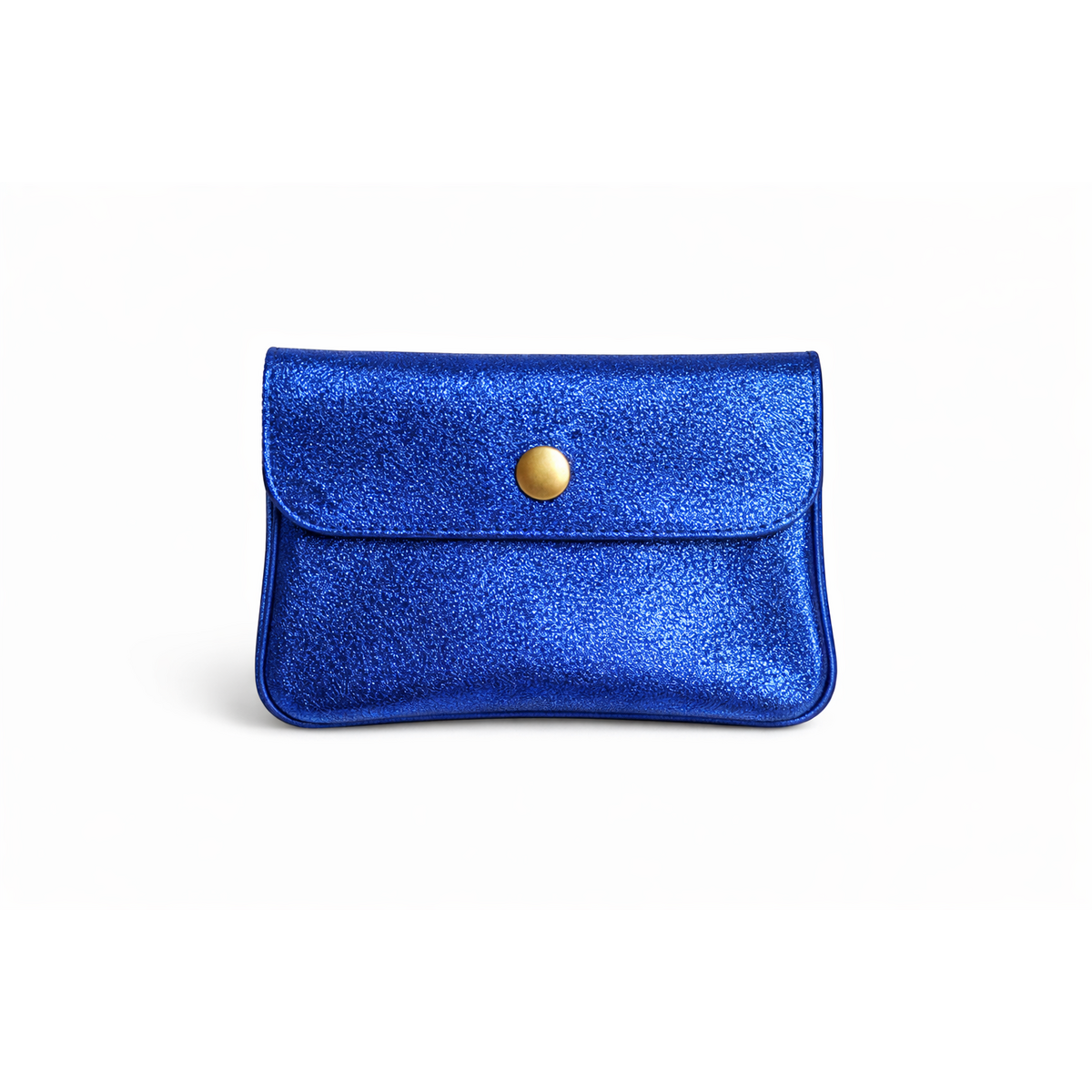 HS Portemonnee Klein - In meer dan 10+ Kleuren - Echt Leder - Marineblauw
