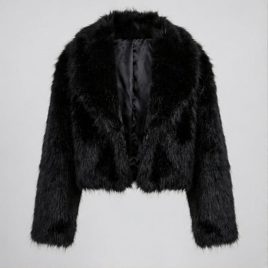 Korte Faux Fur Jas