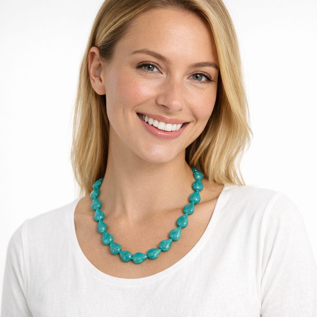 HS Ketting - Zomer collectie - statement detail - 5 kleuren - MODEL_FRONT