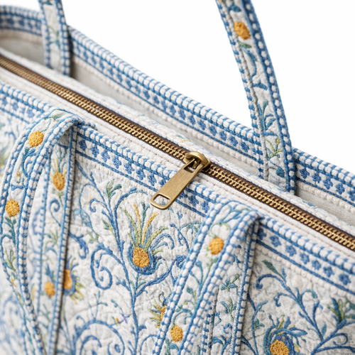 HS Shopper - 100% Katoen - praktisch voor dagelijks gebruik - 11 kleuren - DETAIL