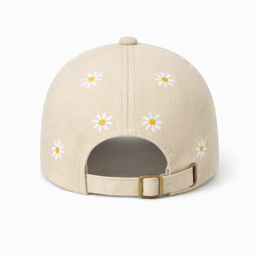 HS Petje - Margrietjes - zomerse accessoire - 3 kleuren - BACK