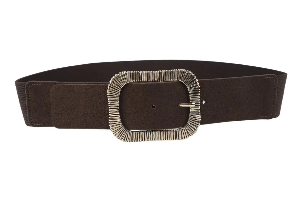 Elastiek Riem Gouden Gesp