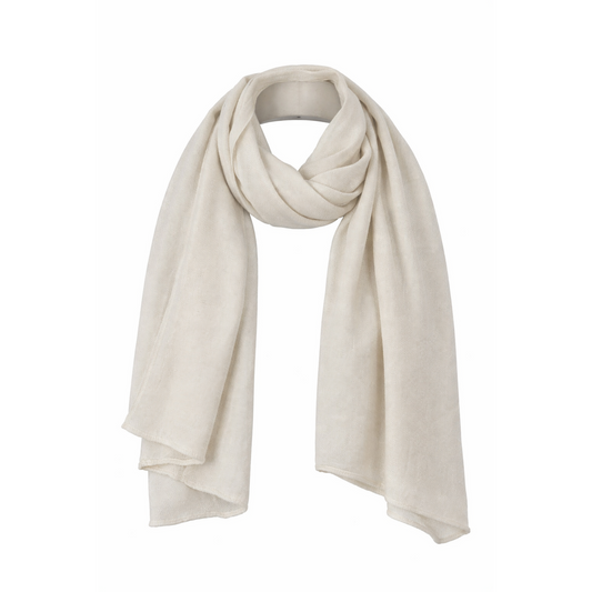 Viscose Sjaal - 10+ Kleuren - Veelzijdig te gebruiken - Wit