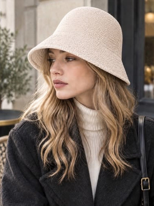Gebreide Bucket Hat