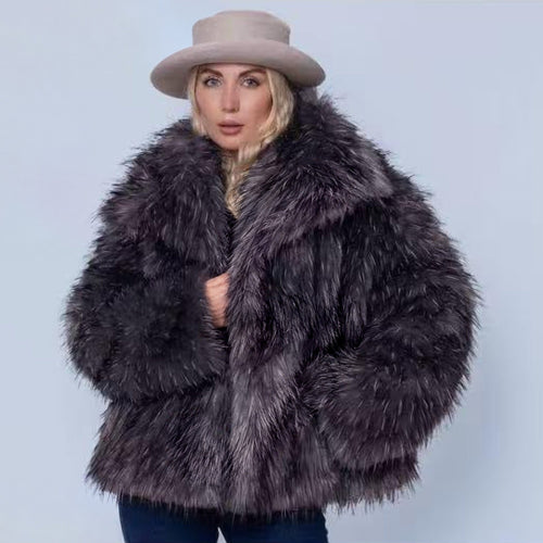 Faux Fur Jas