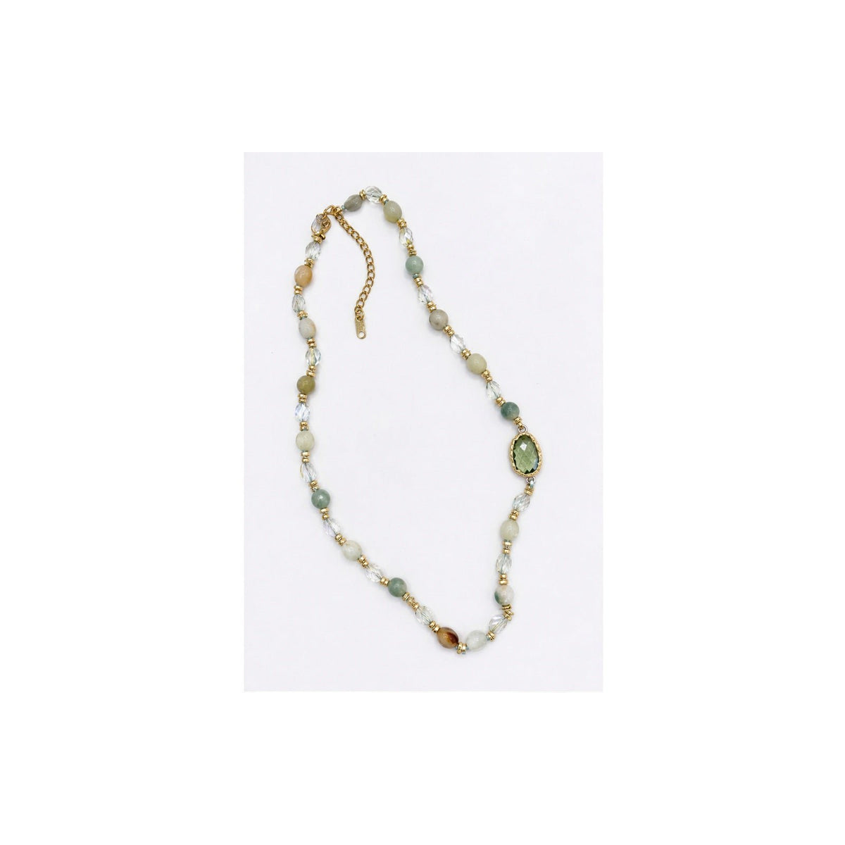 Lange Ketting met Stenen