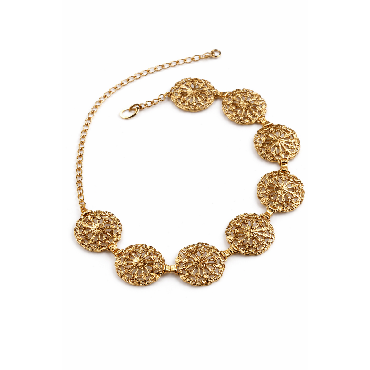 HS Metalen Riem - In 3 Varianten - Robust - Circle Large