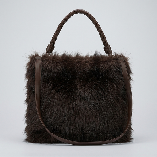 Faux Fur Shaggy Shopper – Model 9201