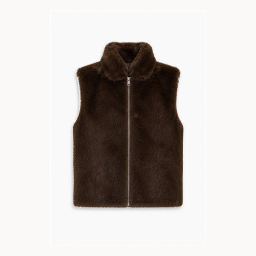 Faux Fur Bodywarmer – Model 41096