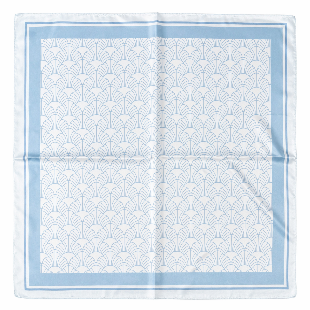 HS Sjaal - 70x70 NIEUW - In 4 Kleuren - Zijde Satijnen Look - Blauw