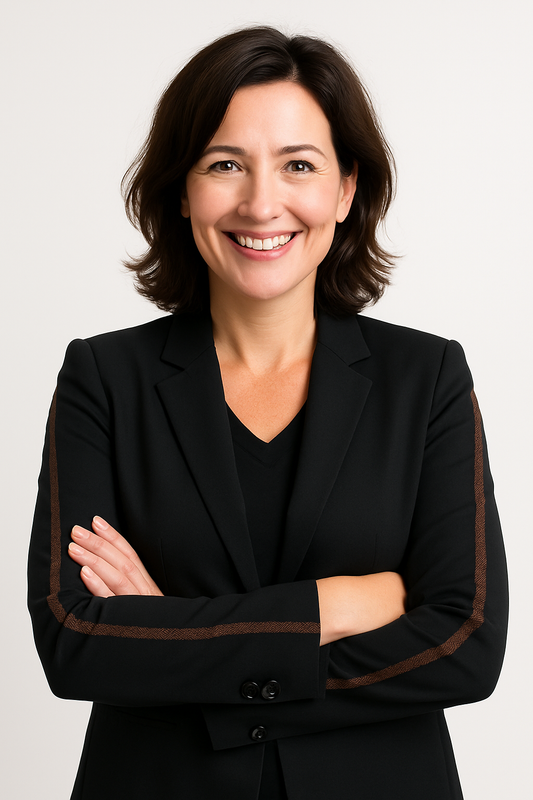 Dames blazer met Glitterband op Mouw