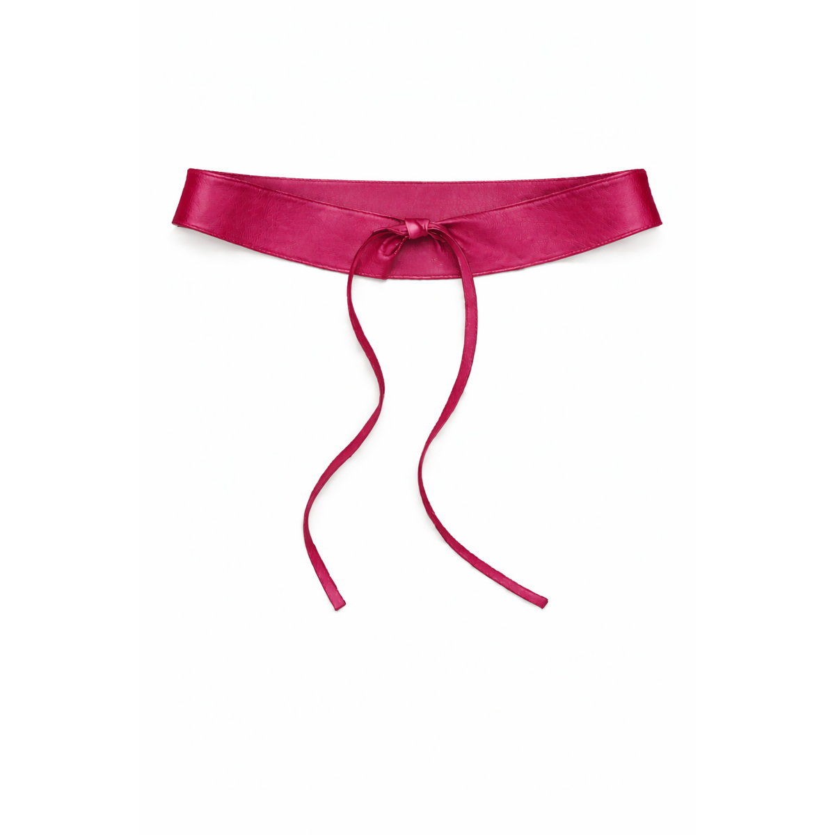 HS Riem - In 10+ Kleuren - Tailleriem Geknoopt - Fuchsia