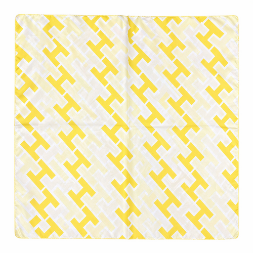 HS Sjaal - 70x70 NIEUW - In 5+ Kleuren - Zijde Satijnen Look - Geel