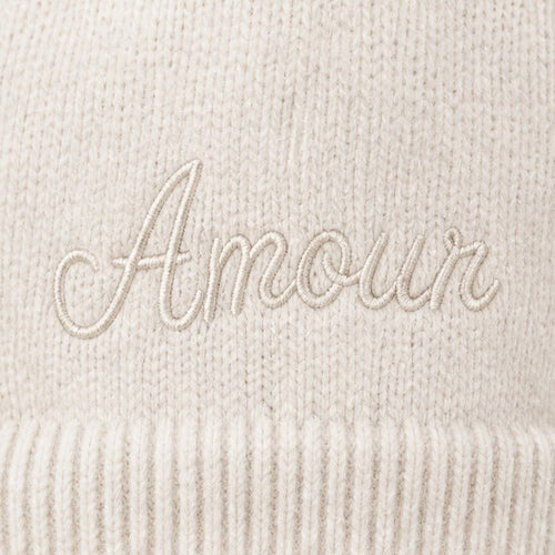 Amour Gebreide Hood