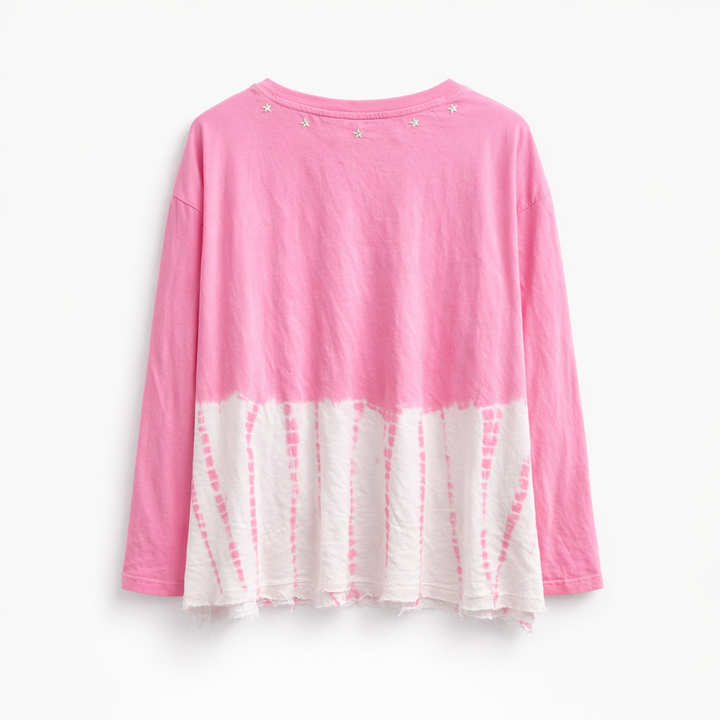 HS T-Shirt - 100% Katoen - Long Sleeve - comfortabele pasvorm - 4 kleuren - BACK