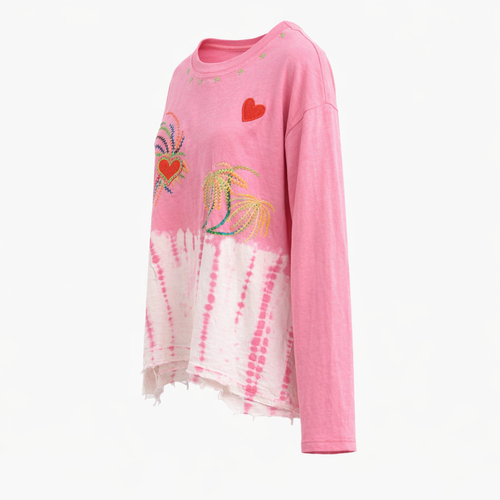 HS T-Shirt - 100% Katoen - Long Sleeve - comfortabele pasvorm - 4 kleuren - SIDE