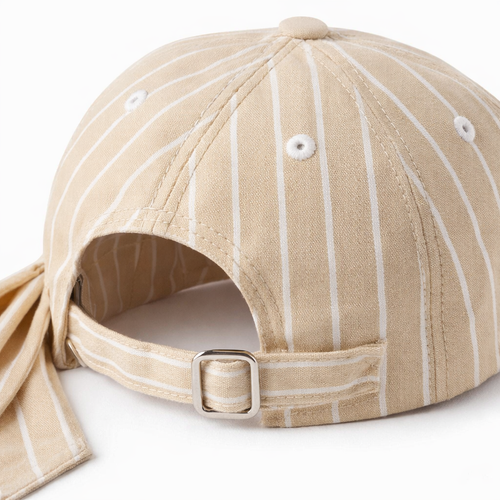 HS Petje - Met lint - zomerse accessoire - 4 kleuren - DETAIL