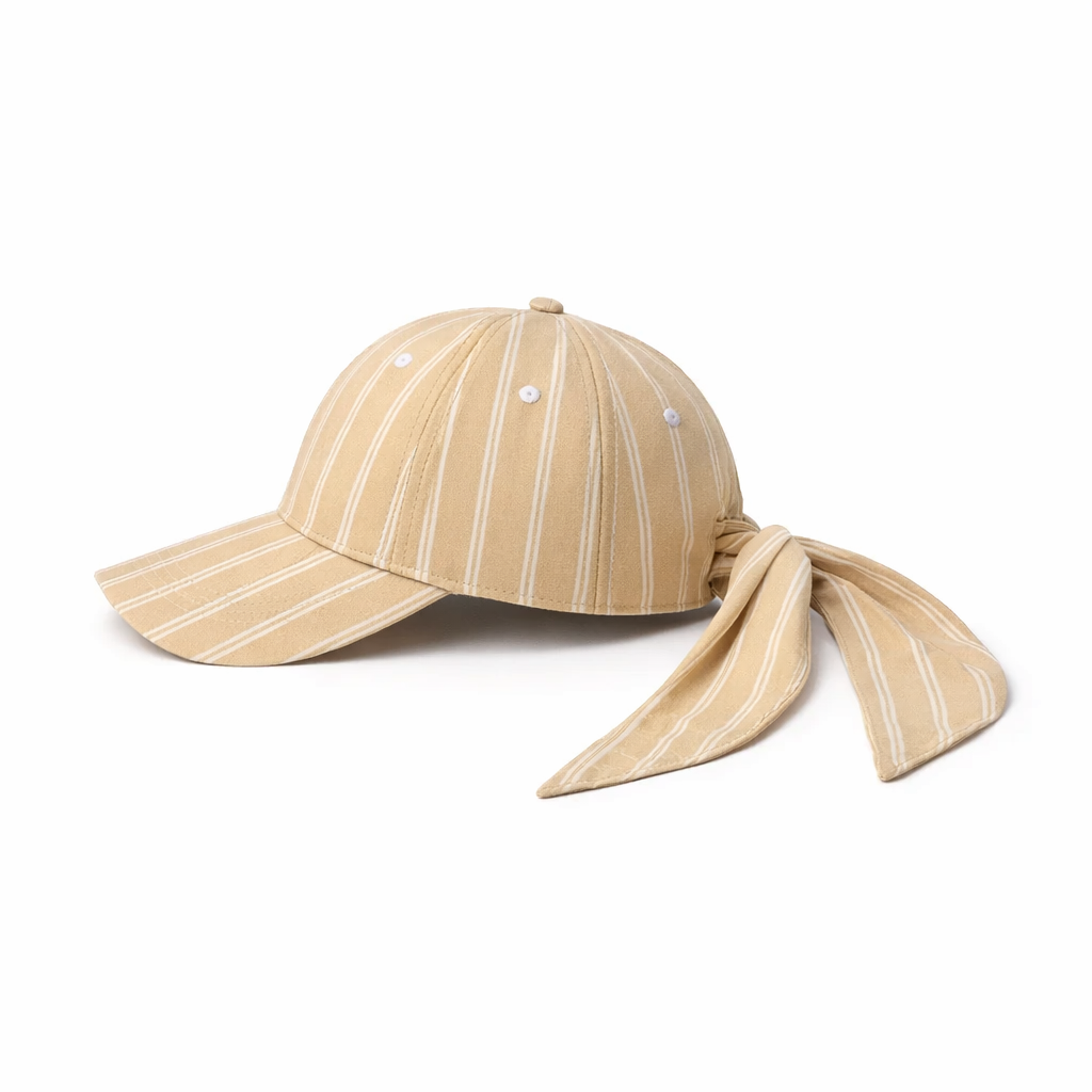 HS Petje - Met lint - zomerse accessoire - 4 kleuren - SIDE