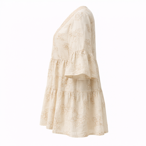 HS Zomerjurk - Luchtig - Free Size - comfortabele pasvorm - 2 kleuren - SIDE