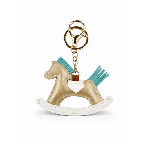 HS Sleutelhanger - In 5 Kleuren - Paard - Beige