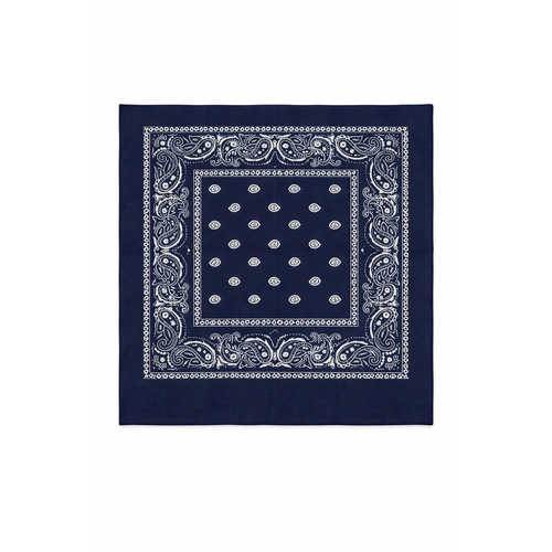 HS Bandana - In 10+ Kleuren - Classic - Katoen - Donkerblauw
