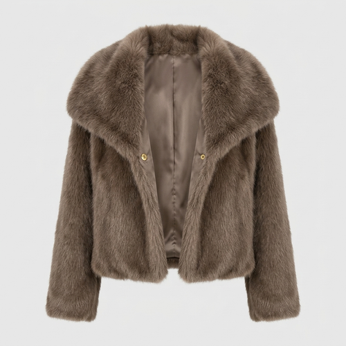 Faux Fur Jas – Model 41186