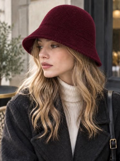 Gebreide Bucket Hat