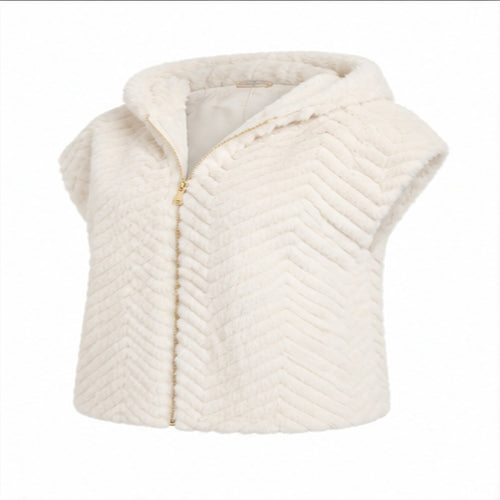 Faux Fur Bodywarmer – Model 40922