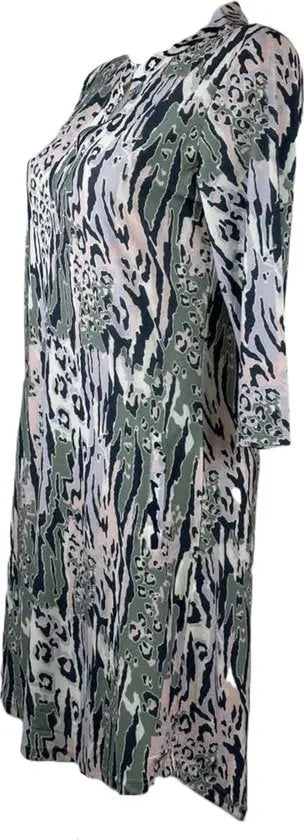 Angelle Milan – travelstof jurk voor dames – Pastel Jurk – Ademend – Kreukherstellend - Mapsy B.V
